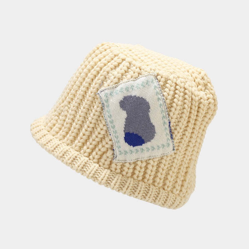 Wholesale Cotton Patch Knitted Hat